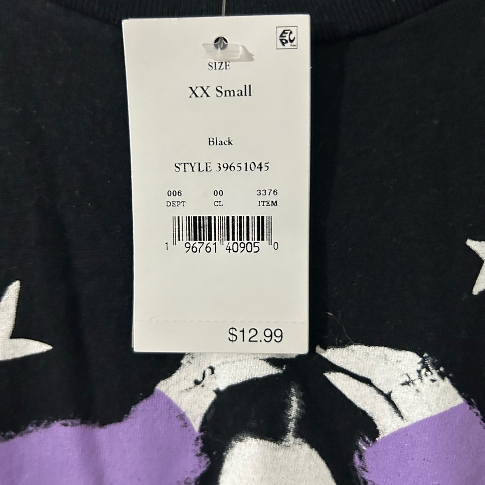 Olivia Rodrigo Black and Purple Graphic Tee - Picture 2 of 4